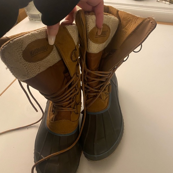 Khombu winter boots size 9 - Picture 2 of 6